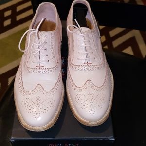PAUL SMITH OXFORDS sz 8 Salmon pink